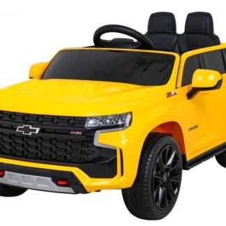 Coche Eléctrico Infantil 12 voltios Chevrolet Tahoe Amarillo, niños de 1 a 4 años  INDA449-RA-HL588.ZOL